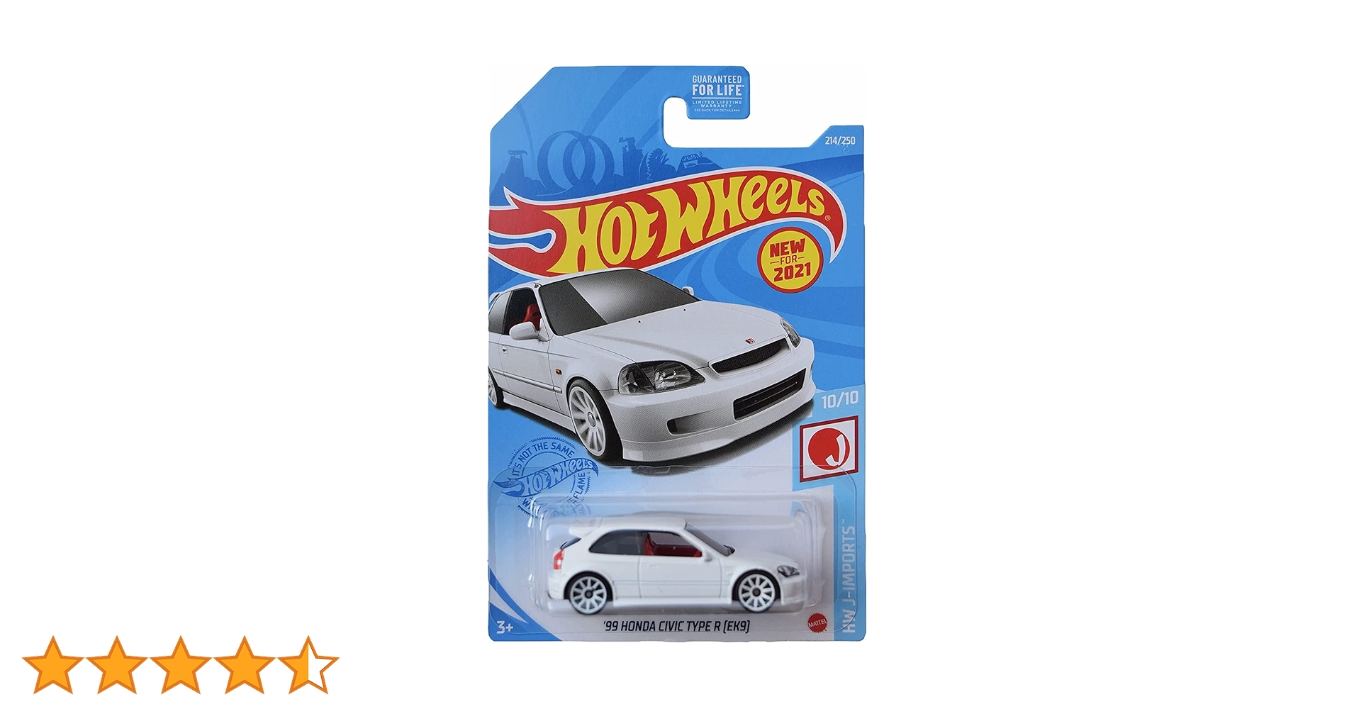 ホットウィール   ‘99 HONDA CIVIC TYPE R (EK9) Hot Wheels 2022 - '99 Honda Civic Type R [EK9] - HW